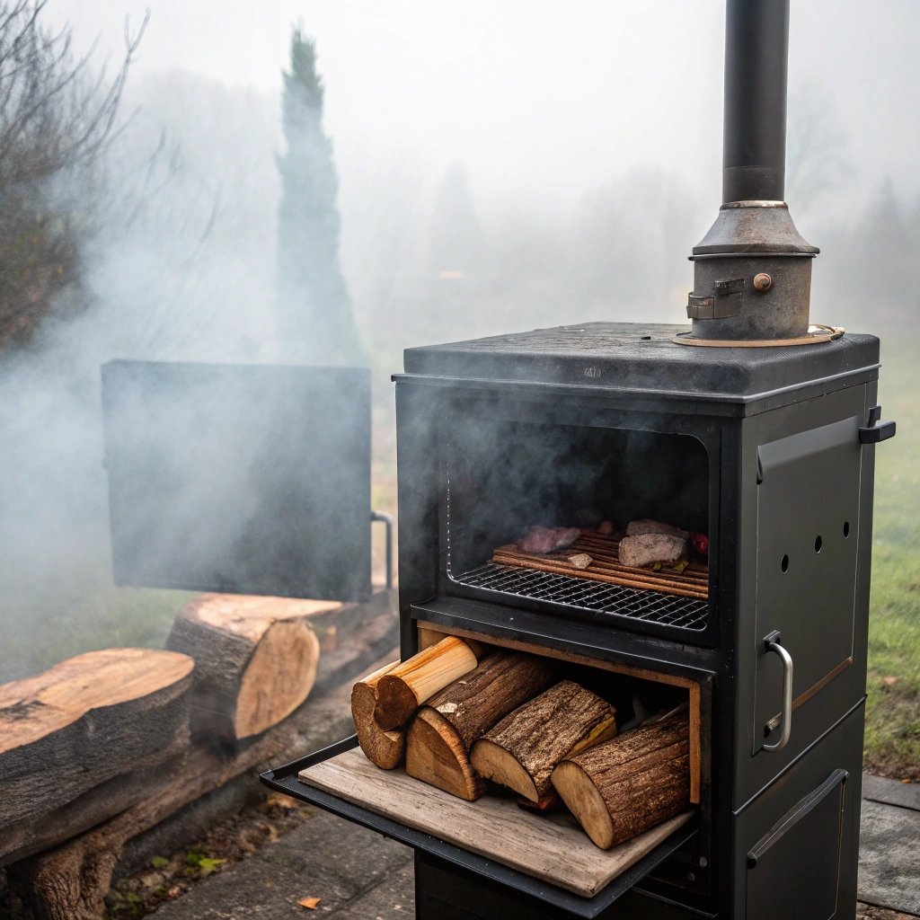 fogao a lenha com forno e churrasqueira