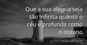 Céu azul com nuvens brancas refletido perfeitamente na superfície calma da água, transmitindo uma sensação de paz e alegria serena.