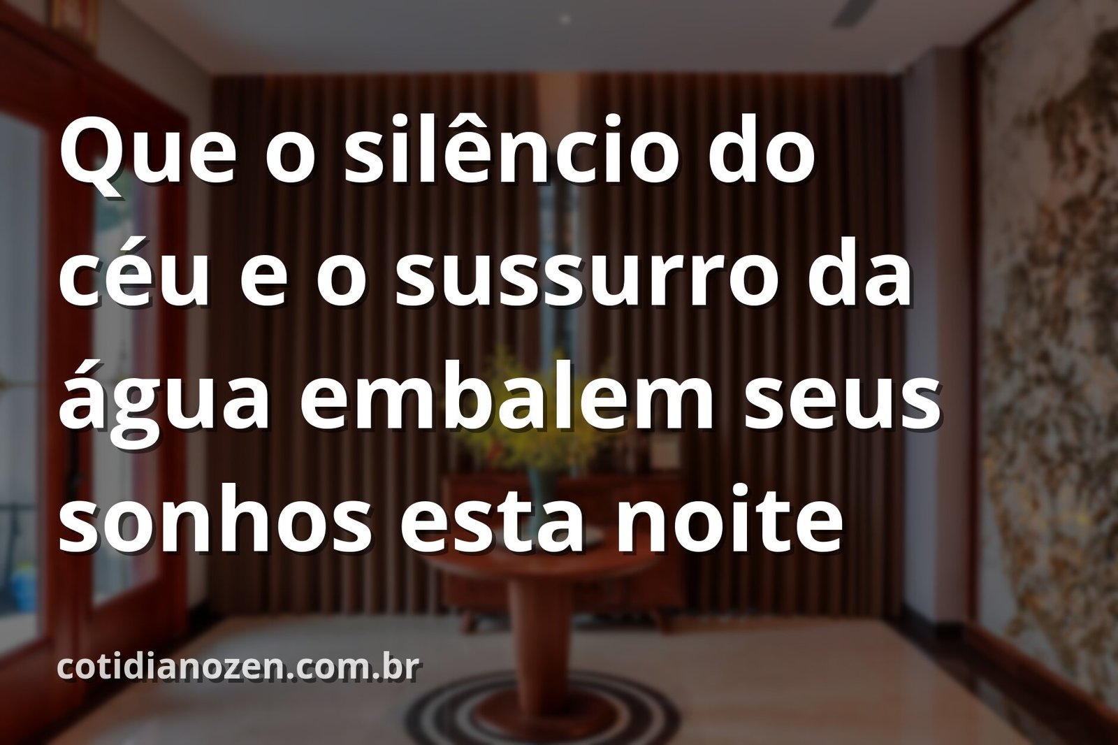 Céu noturno estrelado refletindo sobre um lago sereno, evocando sentimentos de paz e tranquilidade para uma noite de descanso profundo.