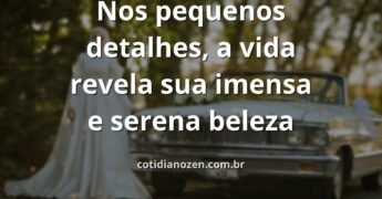 Céu azul com nuvens brancas refletido na água calma de um lago, transmitindo paz e a beleza dos detalhes da natureza.