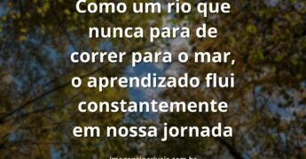 Céu azul e nuvens brancas se refletindo perfeitamente em um lago sereno, cercado por natureza, inspirando paz e profundidade.